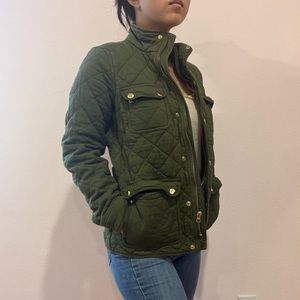 SPRING SALE Green field jacket - J. Crew